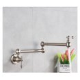 thumbnail image 1 of Foldable Kitchen Faucet Single Cold Single Hole Sink Tap Rotate Folding Spout Brass Pot Filler Tap Wall Mounted ,bar Laundry RV Farmhouse, 1 of 7
