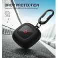 thumbnail image 5 of Suritch Protective Case for Beats Fit Pro Earbuds 2021, Shock-Absorbing Protective TPU Shell with Anti-Lost Keychain, Black, 5 of 5