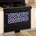 thumbnail image 3 of 2 Pcs Pioneer Flower Floral Print Pattern Kitchen Towels, Funny Microfiber Dish Towel Set, 18" X 26" Tea Towels, 3 of 6