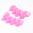 thumbnail image 1 of Separadores de dedos de gel, correctores de juanetes de silicona para dedos curvados y doblados, enderezadores de dedos para mujeres y hombres, herramienta para el cuidado de los pies, 1 of 6