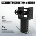 thumbnail image 3 of Mescukay Trailer Stake Pocket Winch, Utility Capacity 16200 LBS Stake Pocket Winch with 4 Cotter Pin Holes for Flatbeds, Trailers, Trucks, 3 of 7