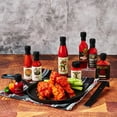 thumbnail image 3 of Man Crates Gourmet Hot Sauce Gift Set for Men, Sampler with Mild to Extreme Ghost Pepper Flavors, Unique Hot Sauce Challenge for Independence Day Gifts, Husband, or Spice Lovers, 8-Pack, 3 of 10