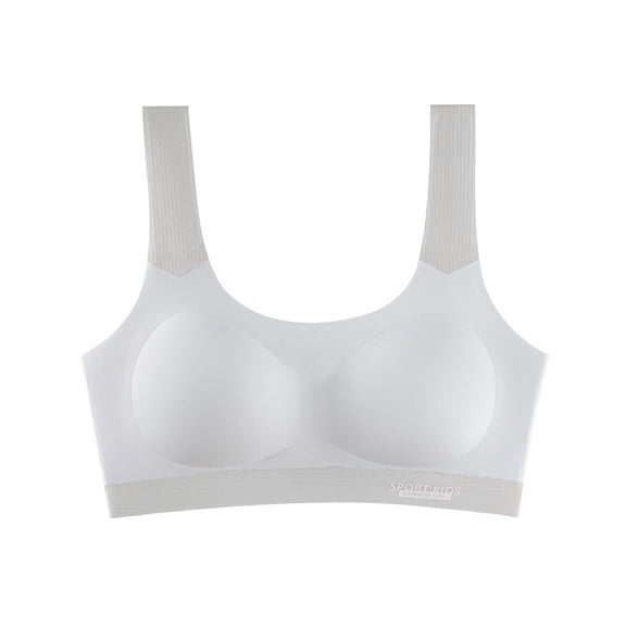 LYMAYTER Girls Training Bras Teen Breathable Pads Sports Bras Comfortable for 12-15Y Active Teens