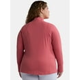 thumbnail image 3 of Avia Women's and Women's Plus SoftSculpt Zip-Up Active Jacket, Sizes XS-4X, 3 of 5