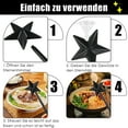 thumbnail image 5 of Cateissary Juego de salero y pimentero con varita de estrella multifuncional, 2 unidades, para una amplia aplicación, juego de coctelera mágica Cocina y Comedor, 5 of 5