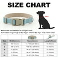 thumbnail image 6 of Plutus Pet Cotton Hemp Dog Collar and Leash Set, Adjustable Collar for Small, Medium, and Large Dogs, Heavy Duty and Soft on Skin, Light Blue, S, 6 of 7