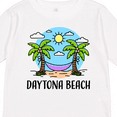 thumbnail image 4 of Inktastic Summer Vacation in Daytona Beach Boys or Girls Long Sleeve Toddler T-Shirt, 4 of 5