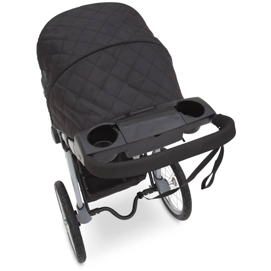 J is for Jeep Brand AllTerrain Baby Jogging Stroller Trek Grey