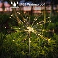 thumbnail image 3 of Solar lawn ground plug dynamic fireworks light string courtyard outdoor decorative lights, 3 of 5