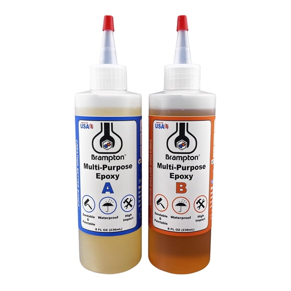 Kit de pegamento epóxico Brampton, multiusos, Quick Set, 480 ml