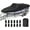 Fit 17'-19' L X 96" Beam Width, variant on Trailerable Boat Cover 17-19ft, 1200D Oxford Heavy-Duty Marine Grade Waterproof Boat Cover with Storage Bag, Fits V-Hull, Tri-Hull, Bass Tracker, Fishing, Runabout Boat, Black