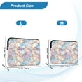 thumbnail image 4 of FORMRS 13"-13.3" Laptop Sleeve Protective Case Soft Carrying Quilted Computer Bag Cover, Elegant Marble Pattern, 4 of 7