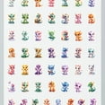 thumbnail image 4 of 35pcs-50pcs Cute Dragon Stickers Fantasy DIY Stickers Children Stickers for Phone Suitcase Laptop, 4 of 9