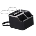 thumbnail image 2 of Car Armrest Storage Box Tissue Storage Box Drink Cup Holder Universal Versatile Console Armrest Organizer for Cellphones Water Cup Black, 2 of 5