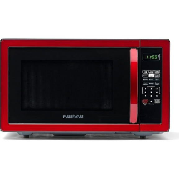 1.1 Cubic Foot Countertop Microwave Oven – 1000 Watts