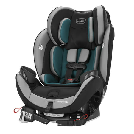 Evenflo EveryStage DLX All-in-One Car Seat, Reef