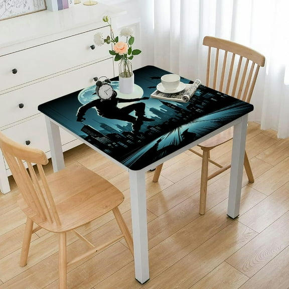 BANET Decorative Rectangle Table Cloths Halloween Tablecloth Table Cover for Dining/BBQ/Picnic/Coffee Table
