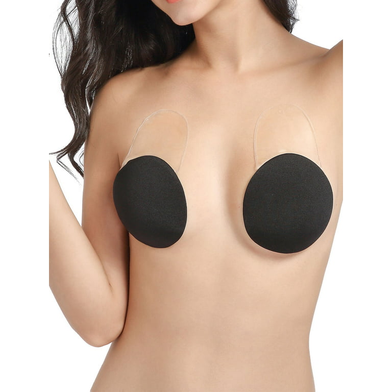 Boob Tape 3 Large Breast Lift Tape, Straight Sticky Bra, in EBONY