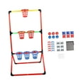 thumbnail image 3 of Juego de cubo con bolsas de frijoles, juego de patio al aire libre con cesta, juego de lanzamiento, juego de fiesta en el jardín interior y exterior, 3 of 8