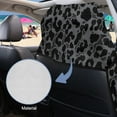thumbnail image 5 of KUIFORTI Leopard Car Seat Covers Front Seats Only - Multi-Functional Car Microfiber Towel for Women, Fast Drying Beach Towel Lightweight Car Seat Protector for Sedans, SUVs, Trucks, 5 of 8