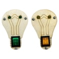 thumbnail image 1 of figatia 2 Toddlers Busy Board Material with LED Switch Classroom for Toddlers yellow, 1 of 9
