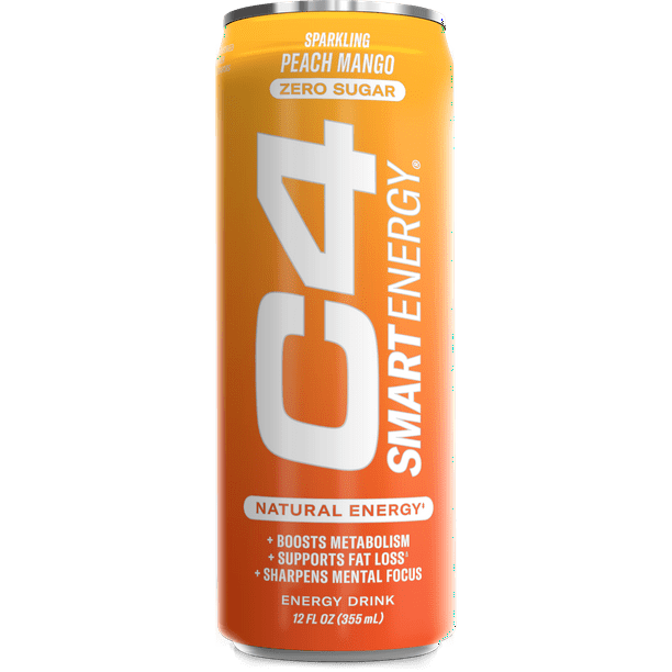 C4 Smart Sparkling Peach Mango - Walmart.com