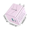 thumbnail image 3 of Lzobxe USB C Charger Block 25W, Wall Charger Fast Charging Block for All Phone, 3 of 7