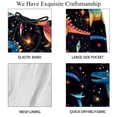 thumbnail image 4 of luoweisi Men's Beach Shorts Quick Dry Swim Trunks with Mesh Lining Cartoon Dinosaur S, 4 of 5
