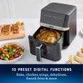 thumbnail image 3 of Oster 4 Quart Digital Air Fryer, with Window, 3 of 7