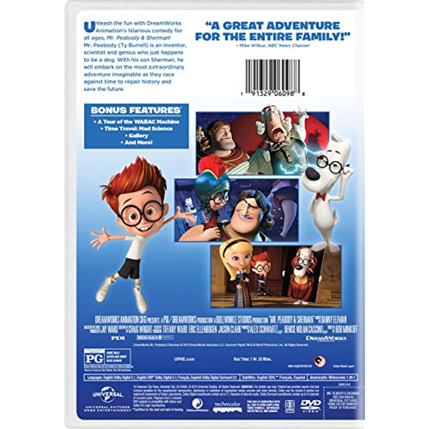 Mr Peabody And Sherman Dreamworks