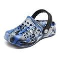 thumbnail image 6 of Kids Active Clog Marbled Blue and Grey/Black, 6 of 6