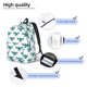 thumbnail image 3 of Balery Cartoon Shark Mochila Clásica Impresa Básica para Viaje, Mochila Escolar Resistente al Agua, Mochila de Lona con Correas Ajustables-Small, 3 of 5