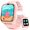 Pink, variant on Smart Watch for Kids,1.75" Fitness Tracker kids Step Counter Watch with photograph/Video/Music/Alarm Clock/Flashlight/IP68 Waterproof/Puzzle Games for Girls Boys