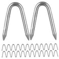 thumbnail image 6 of ROSENICE 140Pcs Iron U Shaped Fence Hardware for Garden Netting Agriculture, 6 of 8