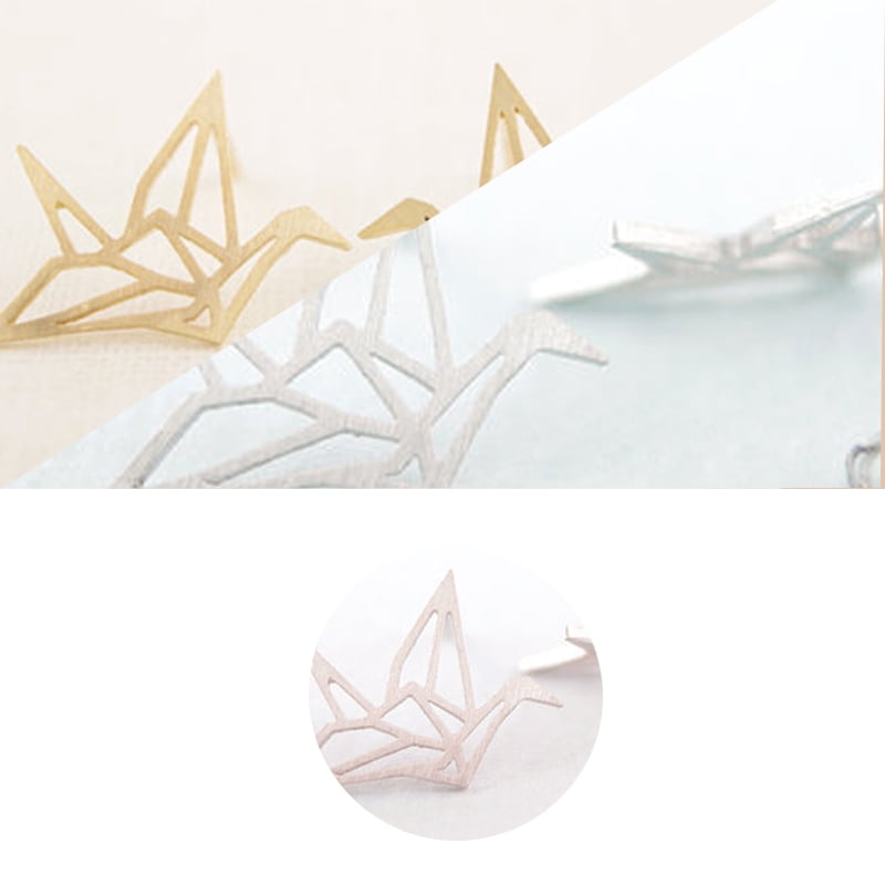 Jewelry Wild Crane Earrings for Women Vintage Cute Animal Bird Stud Earrings Pendientes