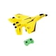 thumbnail image 5 of Avión RC Juguete RC Glider Espuma Control remoto Aviones Anticolisión Modelo de avión Juguetes LED Espuma Glider Juguetes para juegos voladores Niño Sunnimix Avión rc de ala fija, 5 of 8