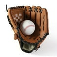 thumbnail image 2 of LEEYNEER Outdoor Sports Youth Adult Left Hand Training Practice Softball Baseball Gloves, 2 of 12