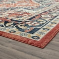 thumbnail image 5 of Traditional 2x3 Area Rug (2' x 3') Oriental Navy, Navy Indoor Scatter Easy to Clean, 5 of 8