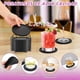 thumbnail image 3 of 12PCS Posavasos para Mesa con Soporte, Portavasos de Silicona Antideslizantes, Posavasos para Bebidas Protección para Mesa para Vasos de Todos Los, Adapta Bar Hogar Restaurante Cafeter, 3 of 5