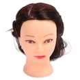 thumbnail image 4 of Hair Mannequin Head Hairdressing Styling Training Braiding Practice Doll Head with Clamp Stand Tools, 4 of 12