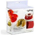 thumbnail image 7 of Lekue Double Savarin Bundt pan, Red, 7 of 7