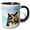 Black/White, variant on 3drose, Eagle Owl (bubo Bubo) in Spain, 11oz Mug