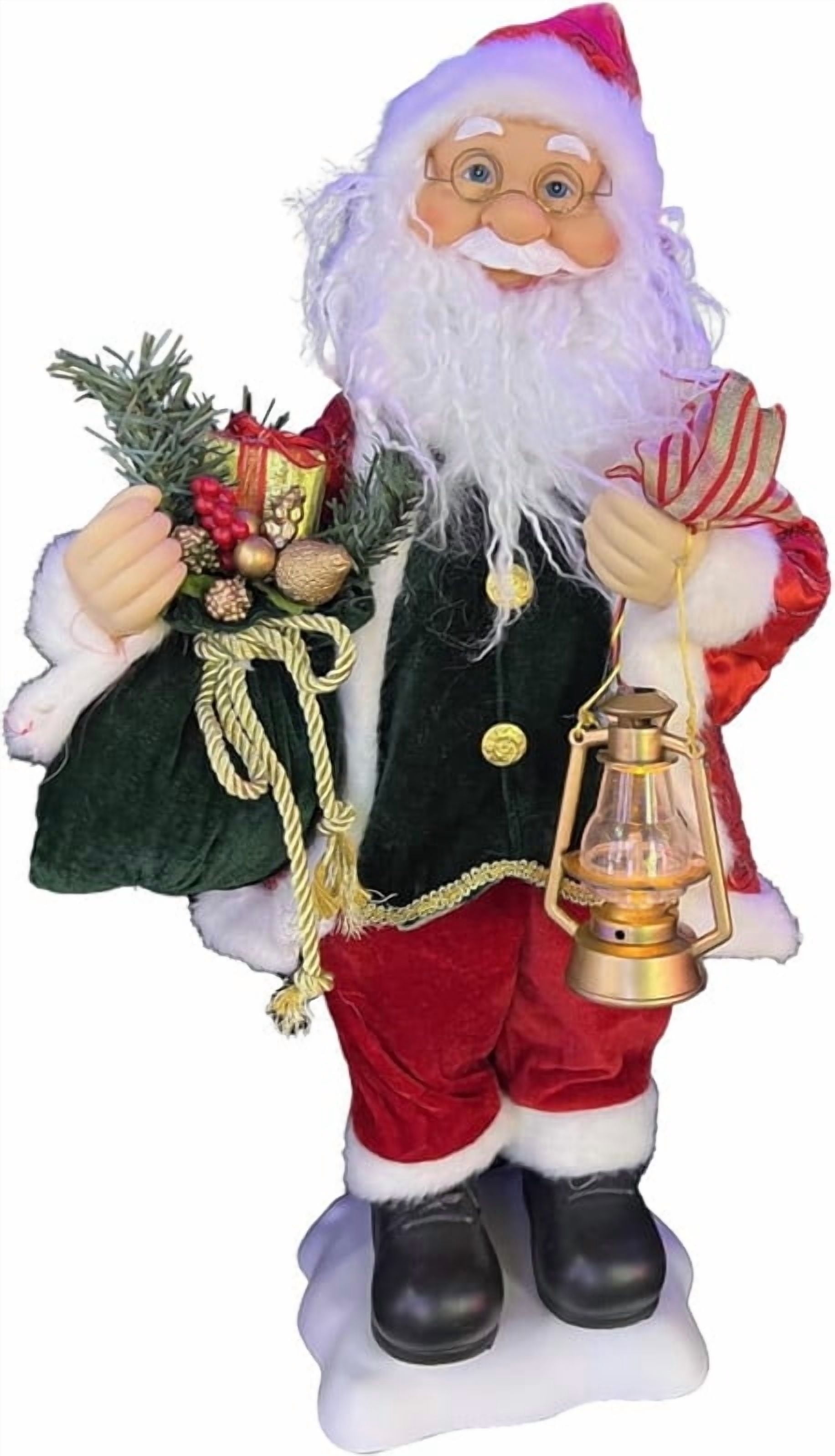 Northlight 2 Ft Christmas Mrs. Claus with Lighted Musical