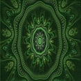 thumbnail image 1 of Ahgly Company Machine Washable Indoor Square Transitional Night Black Area Rugs, 8' Square, 1 of 7