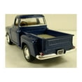 thumbnail image 4 of 5" Kinsmart 1955 Chevy Stepside 3100 Pick Up Truck 1:32 Diecast Model Toy Little Blue Truck, 4 of 4