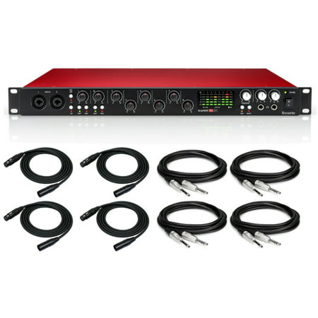 Focusrite Scarlett 18i20 USB Audio Interface with Pro Tools and 4 XLR
