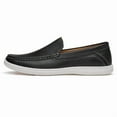 thumbnail image 4 of Men's Casual Loafers Slip On Leather Shoes Comfortable Lightweight Driving Shoes Male Moccasins Classic Penny Loafer Flats Boat Shoes Outdoor Walking Shoes, 4 of 18