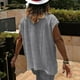 thumbnail image 5 of Camisola de Color Sólido de los Hombres, Ropa Interior de Denim sin Mangas con Cuello en V para Senderismo Y Uso Diario, Ligero Elástico de Fácil Ajuste, 5 of 9