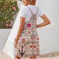 thumbnail image 3 of WILLBEST Vestido De Mujer Para Mujer, Falda Con Tirantes Estilo Vacaciones Estampado Playa Verano 2979, 3 of 3