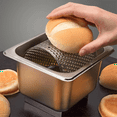 thumbnail image 4 of Stainless Steel Butter Wheel - Melted Dispenser for Even Spreading, Essential Kitchen Gadget American Burgers, 4 of 7